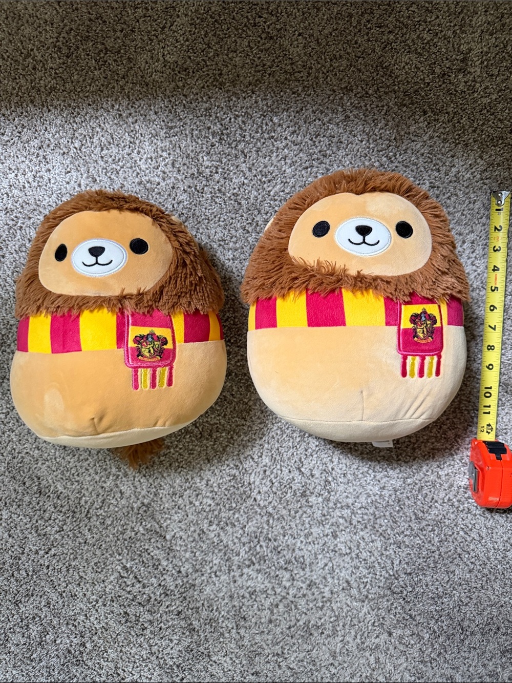 Squishmallow Harry Potter with Red and Yellow Scarf , set of 2